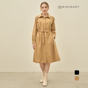 [미니마리] 허리끈스냅원피스 (MM43OP15)