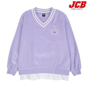 [제이씨비]벨로아골지 V넥 레이어드 맨투맨 (JBK8R749GSV)