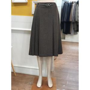 BCBG 세이브존01 에베로 체크 맞주름 스커트 B4DBS221