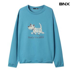 [BNX]프린팅 라운드넥 맨투맨 (BX1TS003L0)