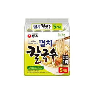 농심 멸치칼국수 98g 10봉