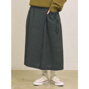 [원더플레이스][꼬모니노즈] 여성 W SIDE POCKET SKIRT WN246TBSKZ20