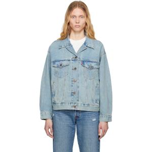25 FW 리바이스 여성 블루 90s 트러커 데님 재킷 251099F060003