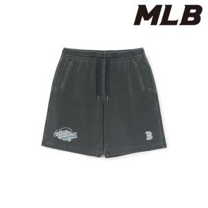 MLB (3ASPV2053-43CGD) 바시티 빈티지 워싱 그래픽 6부 반바지