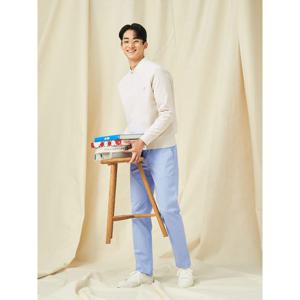 [빈폴멘] 젠틀 라운드 니트  아이보리 (BC5151C050)