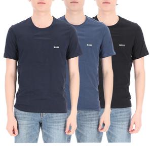 로고 자수 50532468 989 보스 3-PAC 이너웨어 반팔티 휴고보스 티셔츠 3개 세트