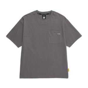 내셔널지오그래픽 N252UTS950 베이직 반팔 티셔츠 IRON GREY