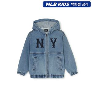 [MLB KIDS] 져지데님 후드 점퍼 (7ADKB0151)