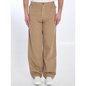 버버리 스트레이트 팬츠 8108341 BROWN