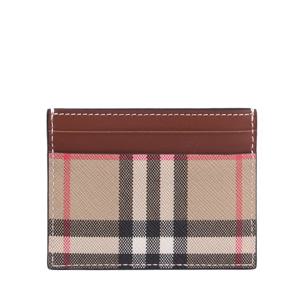 [BURBERRY] 빈티지 체크 카드 지갑 8065484