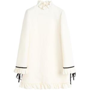 Valentino PAP Dresses Ivory 6B3VAF981CFA03