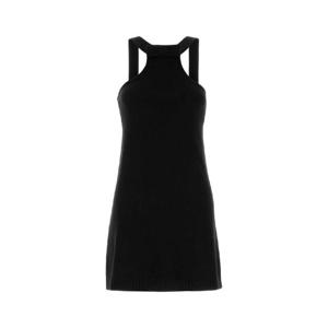 PRADA Black wool mini dress 23A11SOOO16BJ F0002