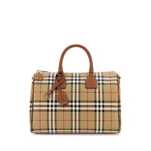 BURBERRY Printed canvas medium Check handbag 8109789 A9534