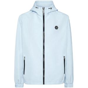 25 FW 필립플레인 로고 패치 후드 윈드브레이커 PADCMRB2457PNY002N TP432299229