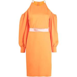 25 FW Stella McCartney 오프숄더 미디 드레스 604364SSA02 TP432291117