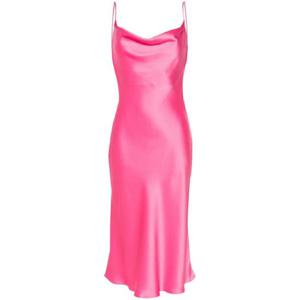 25 FW Stella McCartney 카울 넥 미디 슬립 미디 드레스 6A03283AU309 TP432291127