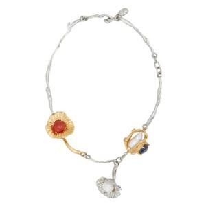 25 FW 마르니 플라워 참 네크리스 COMV0503A0M2001 TP433389382