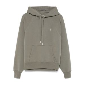 아미 하트 로고 후드 티셔츠 스모크그레이 USW274 747 0953