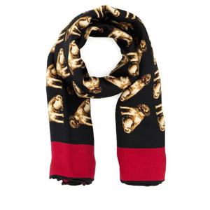 VALENTINO GARAVANI Printed silk Petit Charles foulard 7W2EK001QLK CEX