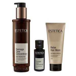 에스테티카 데미지 케어 컨센트레이트 헤어 열 손상 보호 미용실 아르간 에센스 오일 120ml