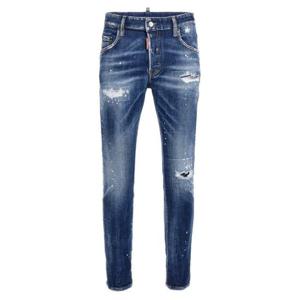 Dsquared2 슈퍼 트윙키 로고 패치 스키니 진 S74LB1327S30872 470 TP942848892