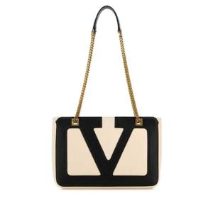 VALENTINO GARAVANI Ivory nappa leather small Viva Superstar shoulder bag 7W2B0R14PTJ R4V