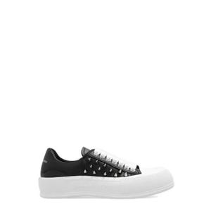 Alexander McQueen Deck 스파이크 스터드 레이스업 스니커즈 708083WHT9K 1081 TP944324267