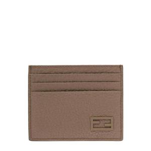 FENDI Fendi 남성용 브라운 가죽 카드 홀더 7M0164AGQZF1H31