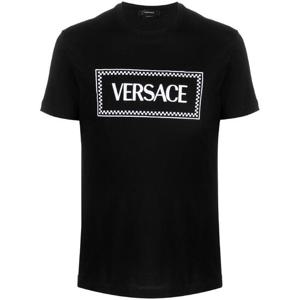 Versace T-shirts and Polos Black 10116941A085841B000