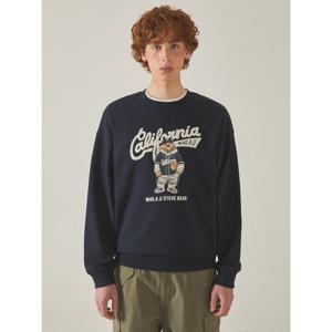 [후아유] 공용 Steve Photo Sweatshirt WHMWF2221U