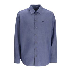 엠포리오아르마니 블루 롱 슬리브 코튼 셔츠 EM000099 TE16915U