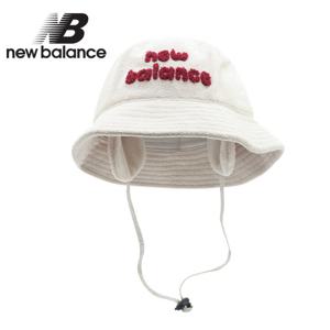뉴발란스 키즈 귀달이 탈착 플리스 버킷햇(NK8BBF106U-39)_아이보리