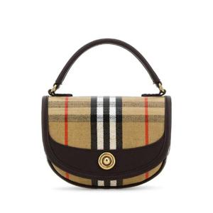 BURBERRY Printed canvas handbag 8112240 B9368