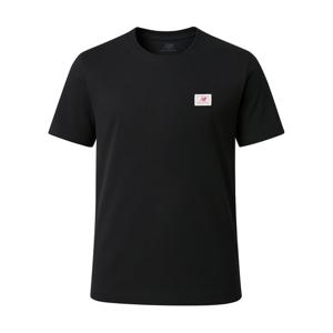 뉴발란스 라벨 반팔티 블랙 MT53928-BK