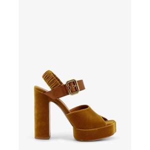 CHLOE Aria velvet sandals CH25A11XSW