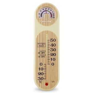 화성 아날로그 온습도계 N-500(B-500) 280x90x20mm 화성 아날로그 온습도계