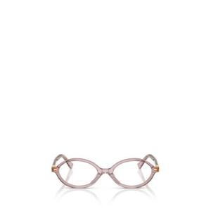 미우미우 안경 MU 01XV 12W1O1 MAUVE TRANSPARENT