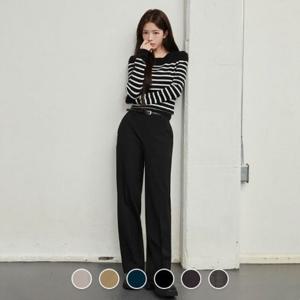 [지오다노]여성 스트레이트핏 가을 슬랙스 415503/05415503
