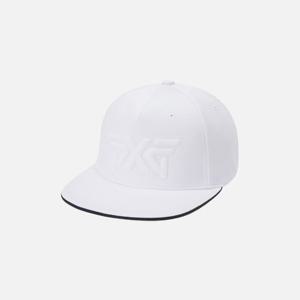 PXG골프모자 JQJ PGPPU8505-01 공용 볼륨 로고 피티드 플랫 캡