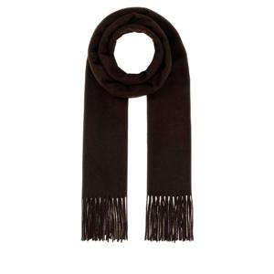 PRADA Chocolate silk blend scarf 2FS0652COP F0038