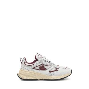 디스퀘어드2   스니커즈 FW25 SNW030343108445 M4141 5874011 BIANCO SPORCO VINO
