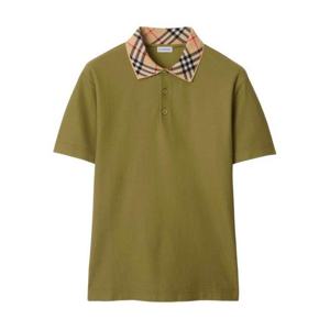 버버리 폴로 티셔츠 8110946 C2985 Green