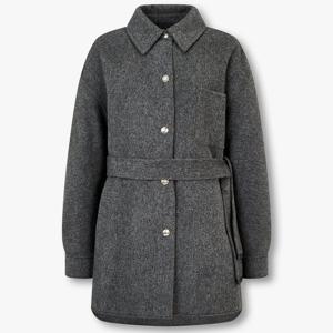 [지컷]스냅 버튼 벨티드 코트 (7214416202)