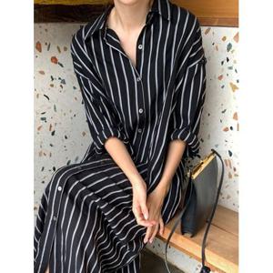 [클라셰] 캐주얼롱셔츠원피스_B5M1393
