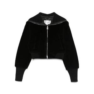 빅토리아베컴   봄버 자켓 FW25 1325LJK006583A  BLACK 5679385 BLACK