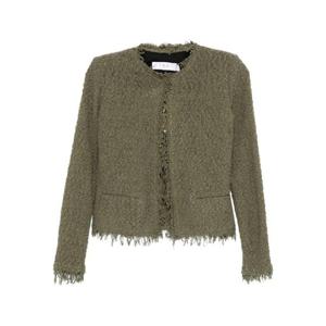 이로   트위드 자켓 FW25 SHAVANIWP07GRE57 5891399 Green