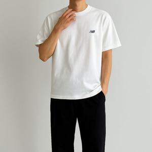 [뉴발란스] 스포츠 에센셜 반팔티 화이트 MT41509-WT
