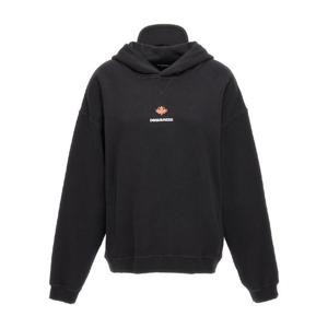 디스퀘어드2   후드 티셔츠 FW23 S75GU0471S25516900 2188203 Black