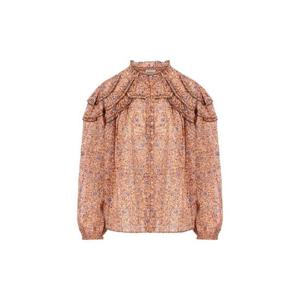 이자벨마랑 에뚜왈   긴팔 셔츠 FW25 25AHT0681FA C3J06E11RU 5696382 Rust