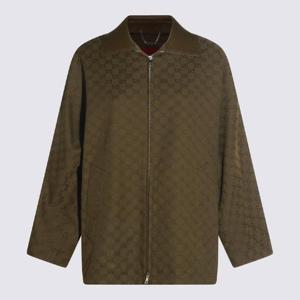 구찌   캐주얼 자켓 FW25 826626Z8B1O3602 5963567 ARMY GREEN